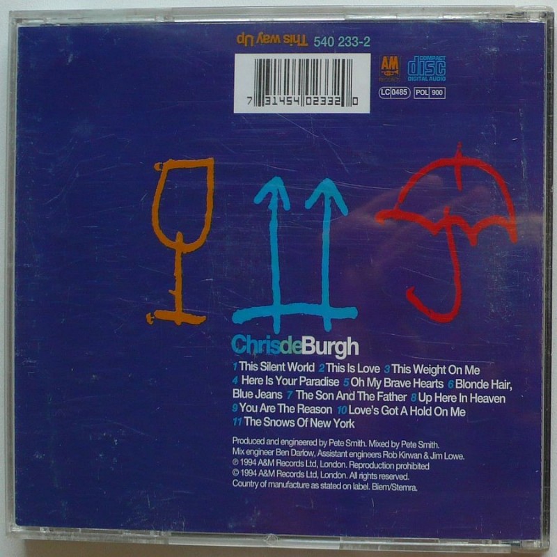 Chris de Burgh - This Way Up