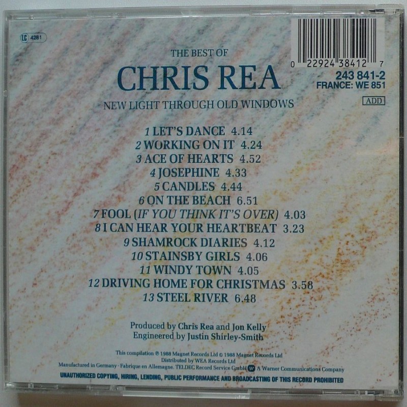 Chris Rea - New Light Through Old Window