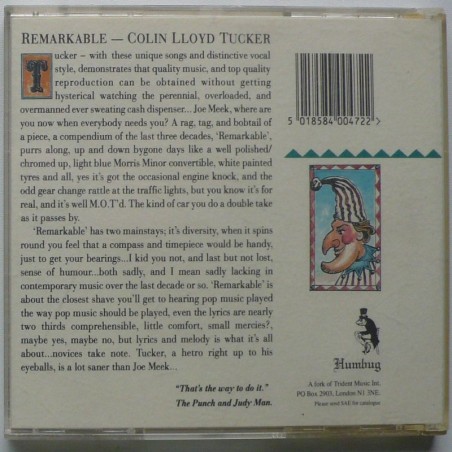 Colin Lloyd Tucker - Remarkable