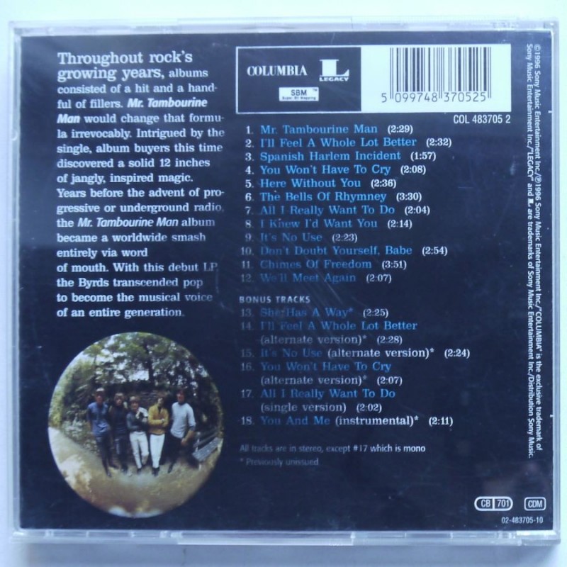 Byrds, The - Mr. Tambourine Man