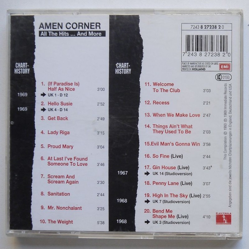 Amen Corner - All The Hits...And More