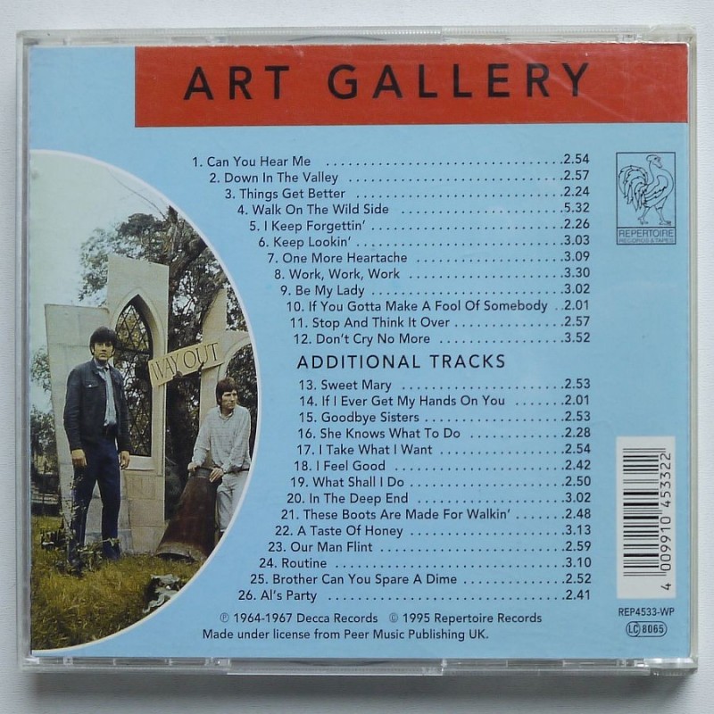 Artwoods, The - Art Gallery