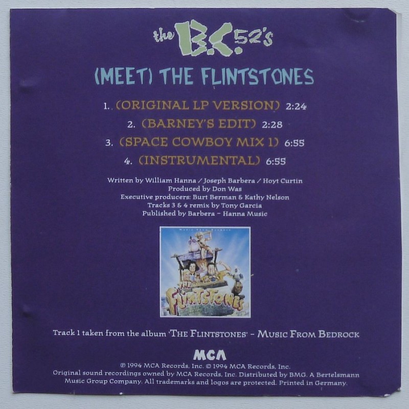 B-52's, The - (Meet) The Flintstones