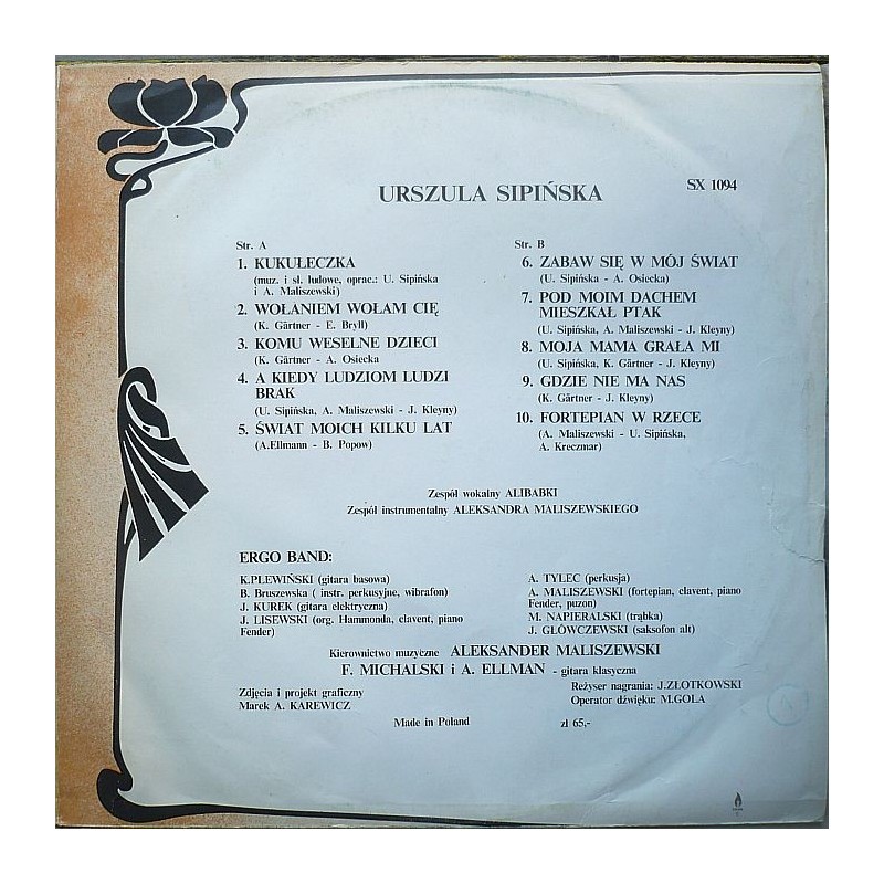 Sipińska Urszula - Zabaw się w mój świat