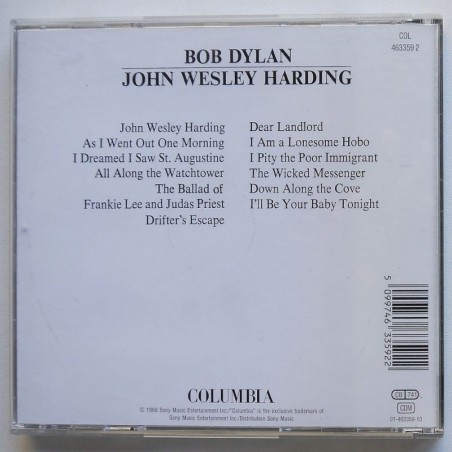 Bob Dylan - John Wesley Harding
