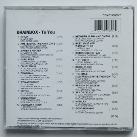 Brainbox - To You