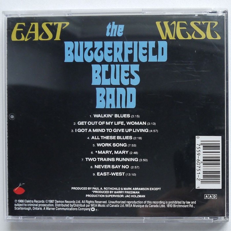 Butterfield Blues Band, The - East-West