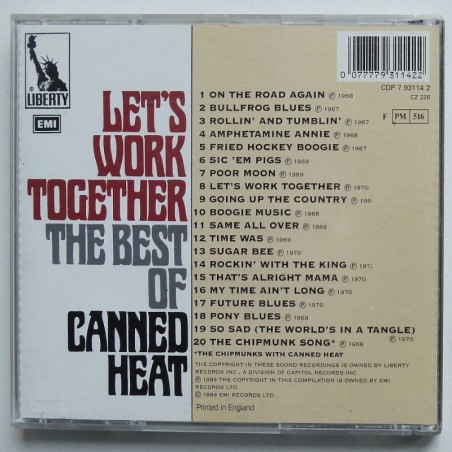 Canned Heat - Let's Work Together (The Best Of Canned Heat)