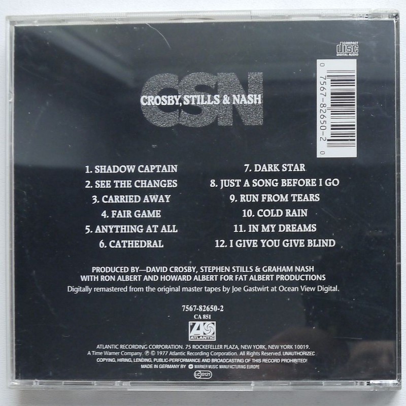Crosby, Stills & Nash - CSN
