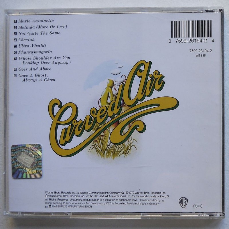 Curved Air - Phantasmagoria