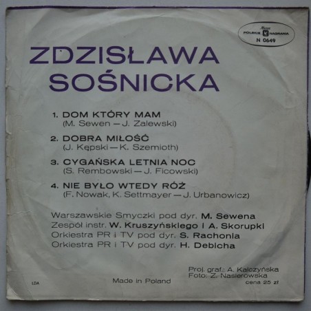 Sośnicka Zdzisława - Dom który mam