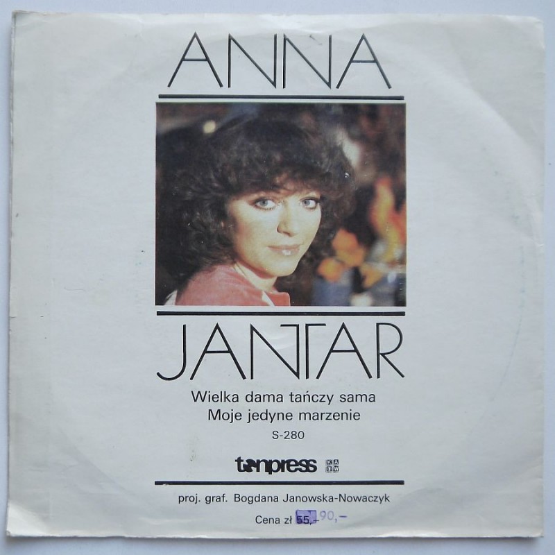 Jantar Anna - Wielka dama tańczy sama/ Moje...