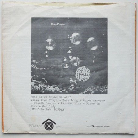 Deep Purple - Woman from Tokyo / Black Night