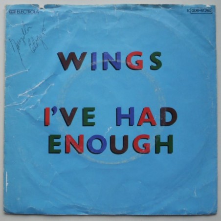 Wings - I’ve Had Enough