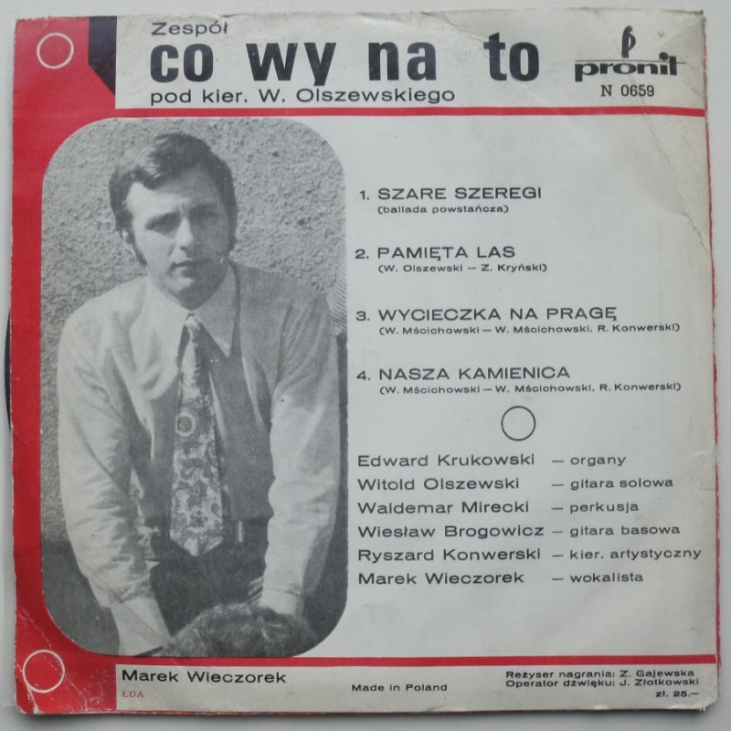 Co wy na to - Szare szeregi