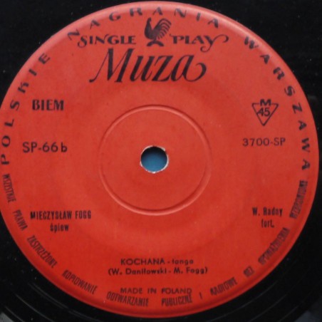 Fogg Mieczysław - Siwy włos / Kochana