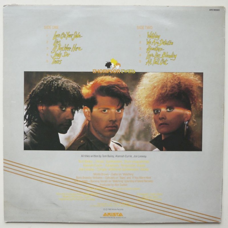 Thompson Twins - Quick Step & Side Kick