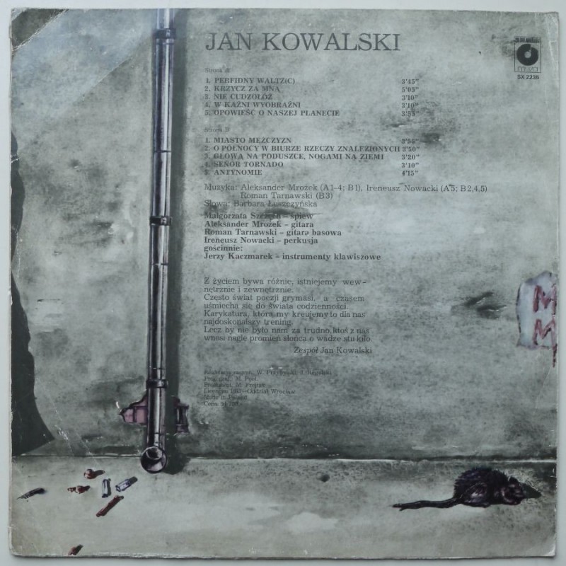 Jan Kowalski - Inside Outside Songs