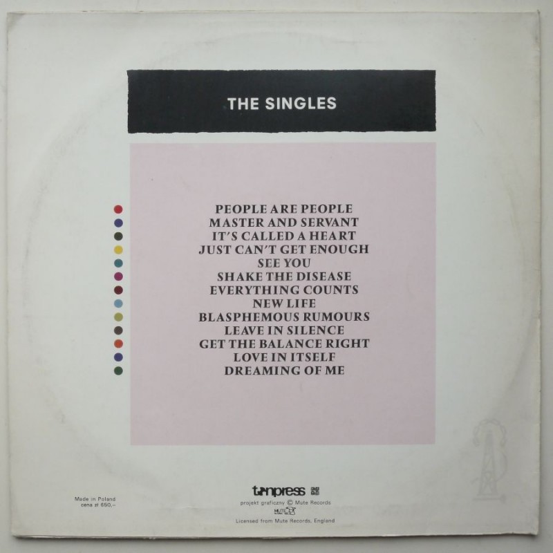 Depeche Mode - The Singles 81-85