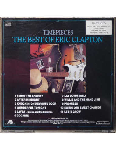 Eric Clapton - Time Pieces – The Best of