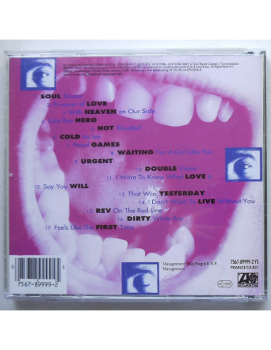 Foreigner - The Very Best and Beyond