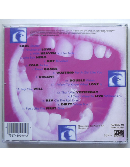 Foreigner - The Very Best and Beyond