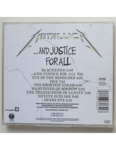 Metallica - ...And Justice For All