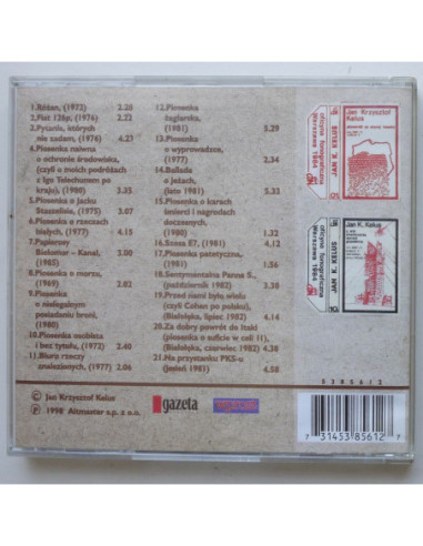 Kelus Jan Krzysztof - Kawał w bok od szosy głównej