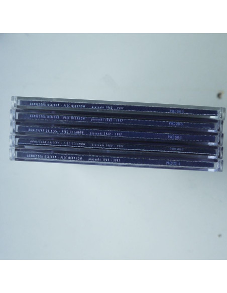 Składanka - Agnieszka Osiecka – Pięć oceanów – Piosenki 1962-97 (6cd)