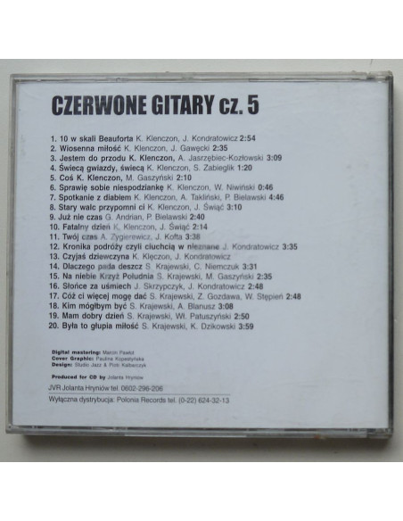 Klanczon Krzysztof / Czerwone gitary - Czerwone gitary część 5