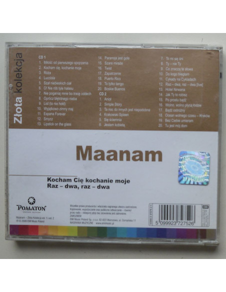 Maanam - Kocham Cię kochanie moje / Raz - dwa, raz – dwa (2cd)