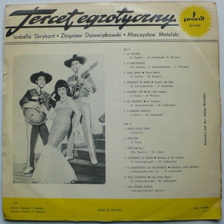 Tercet egzotyczny - Gorące rytmy