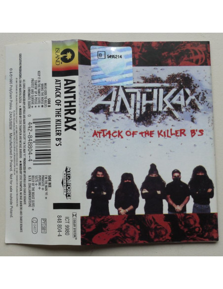 Anthrax - Attack Of The Killer B's