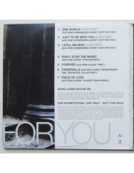 Lionel Richie - Just For You