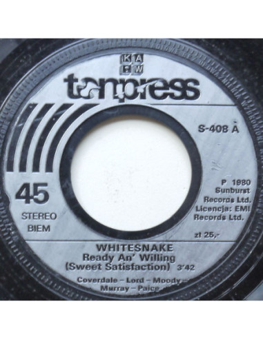 Whitesnake - Ready An' Willing (Sweet...