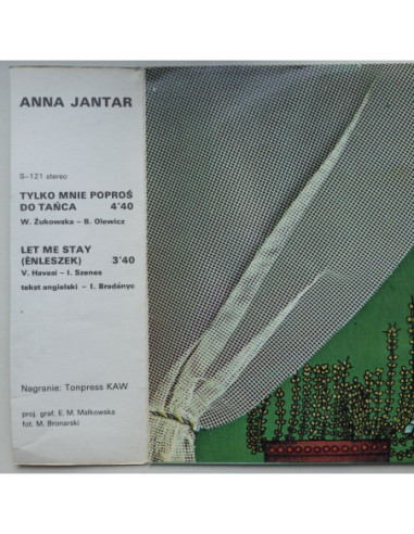 Jantar Anna - Tylko mnie poproś do tańca (2sp)