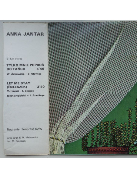 Jantar Anna - Tylko mnie poproś do tańca (2sp)