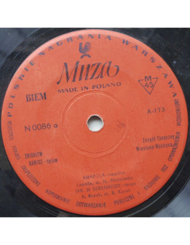 Rawicz Zbigniew - Amapola / Jak w serenadzie