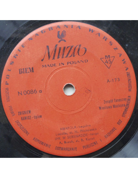 Rawicz Zbigniew - Amapola / Jak w serenadzie