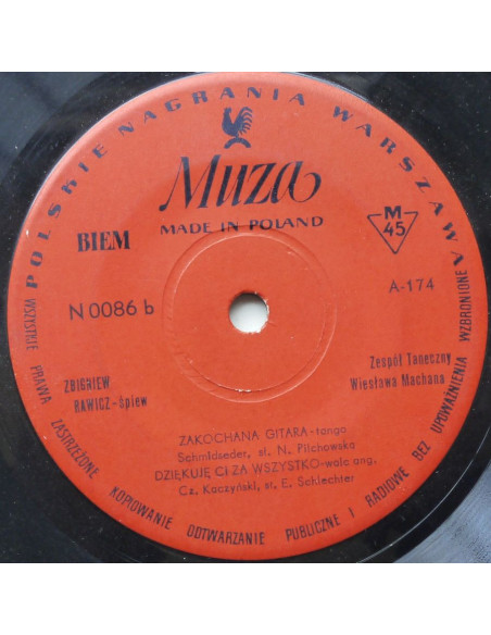 Rawicz Zbigniew - Amapola / Jak w serenadzie