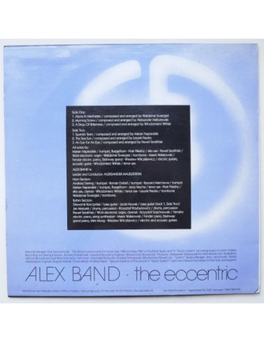 Alex Band - The Eccentric