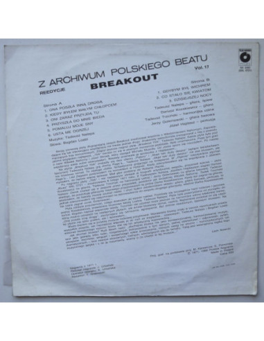 Breakout - Blues (reedycje vol.17)