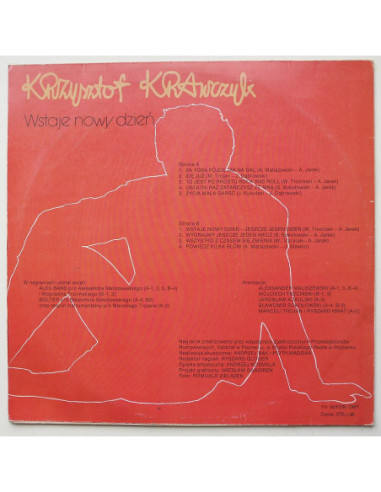 Krawczyk Krzysztof - Wstaje nowy dzień