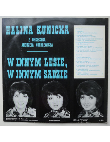 Kunicka Halina - W innym lesie, w innym sadzie