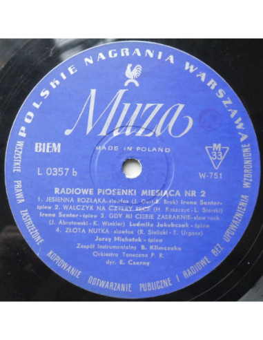 Michotek Jerzy - Radiowa piosenki miesiąca nr 2