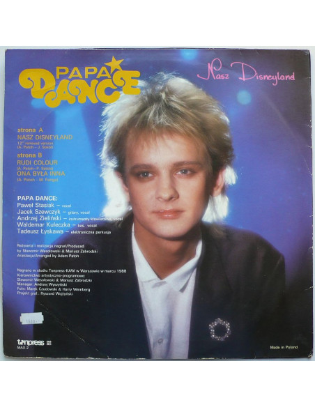 Papa Dance - Nasz disneyland (12”)
