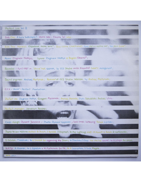 Perfect - Live April 1, 1987 Vol. 3