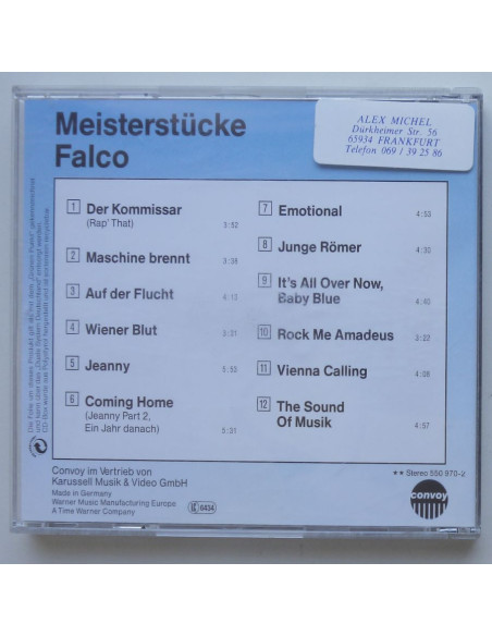 Falco - Meisterstucke