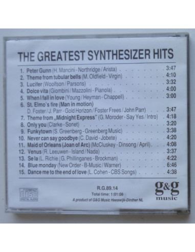 Nieznany wykonawca - The Greatest Synthesizer Hits