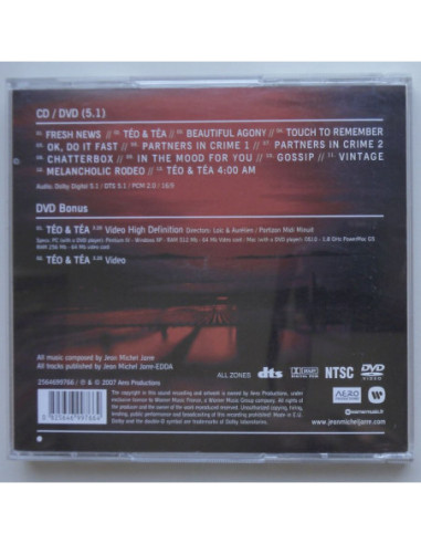 Jean Michel Jarre - Teo &Tea (cd+dvd)